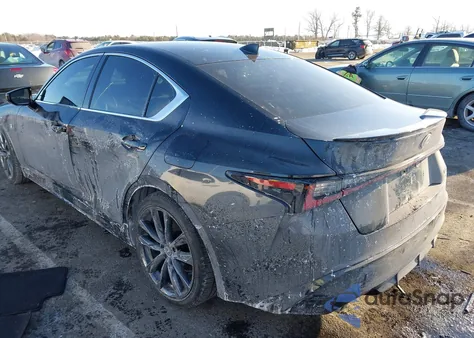 2024 Lexus Is 350 F Sport из США, поврежденный, VIN JTHGZ1E27R5033564